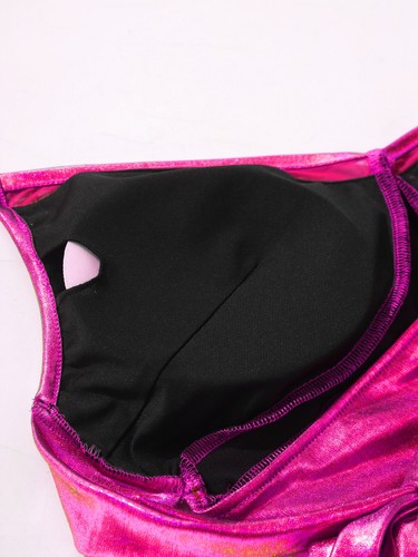 Maillot de bain femme étincelant maillot de bain maille vêtements de plage sans manches body dos nu - Photo 23/39