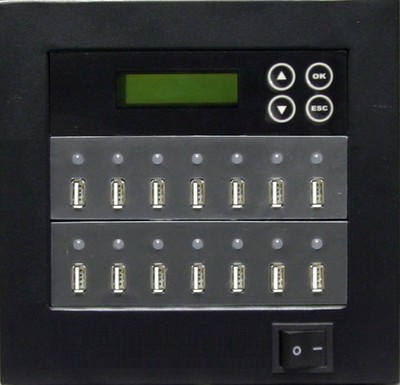 MediaStor USB 1-13 1 to 13 Target USB Memory Thumb Drive Duplicator & Tester