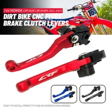 CNC Pivot Brake Clutch Levers For HONDA CRF 450 R CRF 450 RX 2021 2022 2023 2024