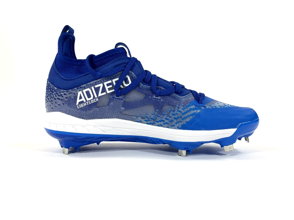 adidas Adizero Afterburner 9 NWV Royal Blue Baseball Cleats Men