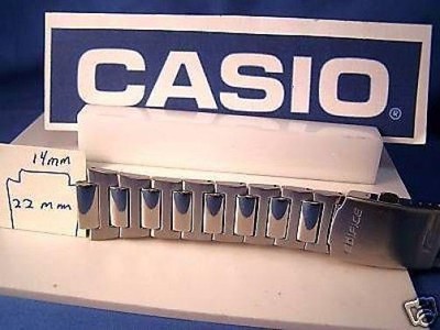 Casio Watch Band EF-500. Edifice All Steel Push Button Deployment Bracelet.  | eBay