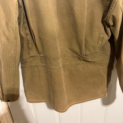Giacca vintage Woolrich Canvas Field Chore foderata in lana uomo media grande USA M/L - Foto 19 di 24