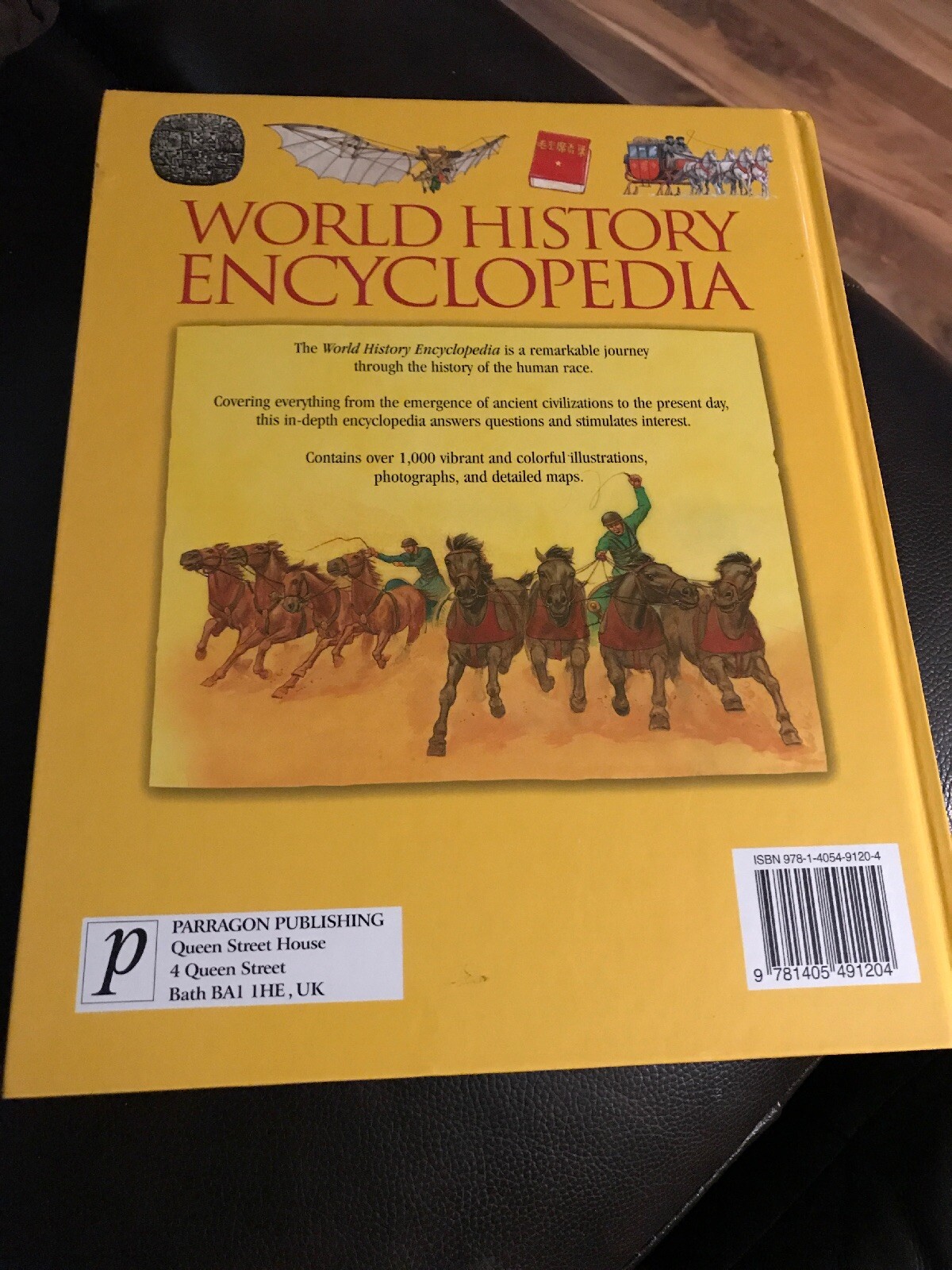 World history encyclopedia [parragon publishing] hardcover | ebay
