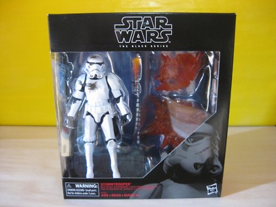 2017 Star Wars Black Disney Store Exclusive 6'' Stormtrooper w/Blast Effects New 