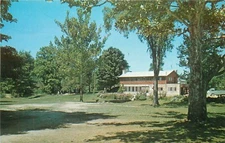 Postcard Ohio Geneva Camp Koinonia 1960s Occupation Dryden 23-8448