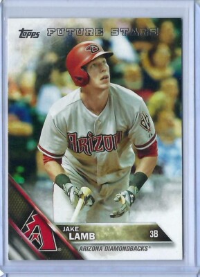 2016 Topps Future Stars Jake Lamb #288 Arizona B378