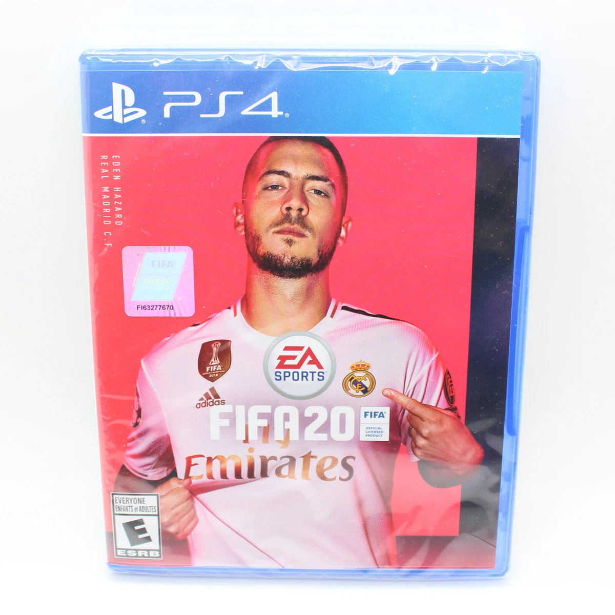 FIFA 20 Eden Hazard Real Madrid Football New Sealed PS4 Video Game
