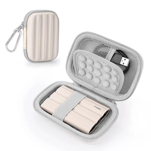 YINKE Case Compatible with Samsung T7 Shield/ T9 / T7 Touch Portable SSD USB ...