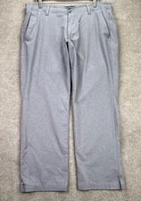 Under Armour Gray Golf Pants 38x30 (Fits 36x28) Men’s Performance Tech Pant