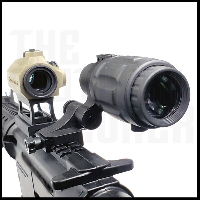 VECTOR OPTICS TACTICAL 3X MAGNIFIER SCOPE FOR RED DOT SIGHTS FLIP