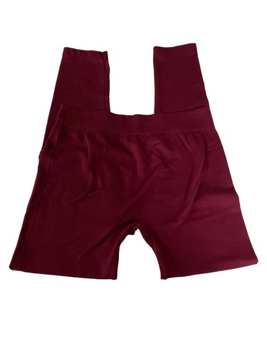 Love & Charm Girl’s Pants Size M/L Burgundy Stretch - Picture 4 of 7