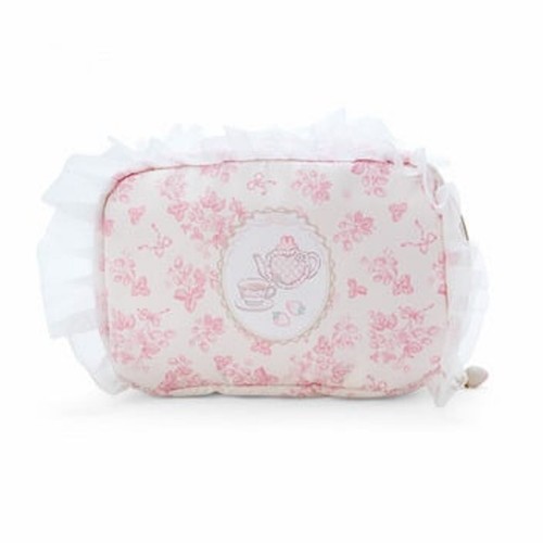 Sanrio My Melody Pouch White Strawberry Tea Time - Picture 2 of 6
