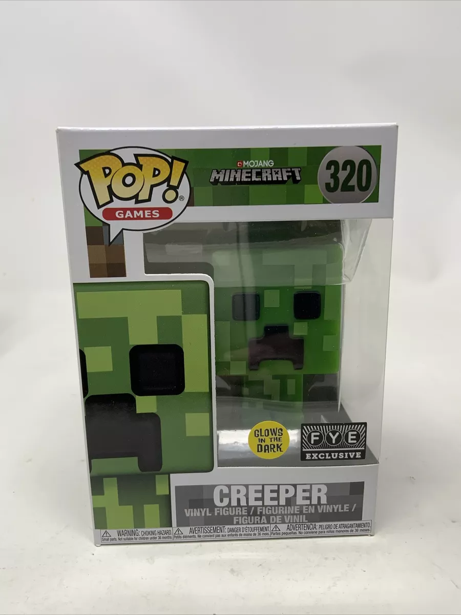 Funko Pop! Games Minecraft Creeper (Glow) FYE Exclusive Figure