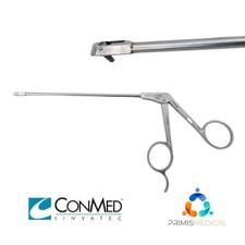 ConMed Shutt Linvatec C3007.1 Retrograde Forceps Straight Right Bite 3.4mm 9"