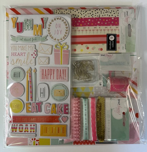 Dear LIzzy 12 x 12 Scrapbook Kit-Variations-Lovely Day, Happy Place, Stargazer, - Picture 76 of 99