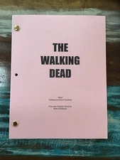 🔥The Walking Dead Pilot Studio Script 60 pgs Norman Reedus Lauren Cohan 🔥