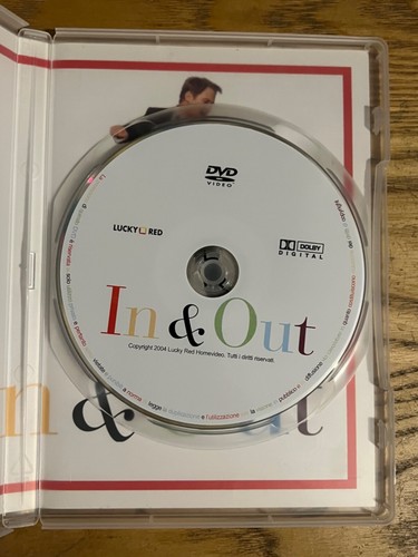 DVD In & Out 1998 Editoriale Lucky Red Fuori Catalogo Ottimo - Foto 3 di 3
