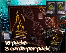 Assassins Creed Official 15th Anniversary Ubisoft Premium Booster Box CCG - US!