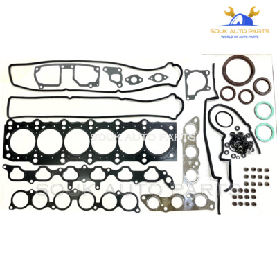 FULL ENGINE GASKET KIT 1JZ-GE 2JZ W/GASKET MAKER For Toyota SUPRA
