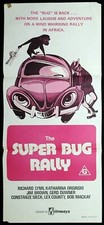 SUPER BUG RALLY Original Daybill Movie poster VW Volkswagen Richard Lynn