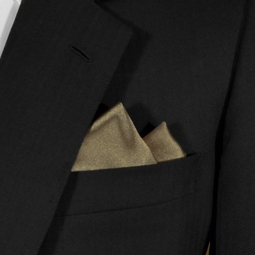 Men's 2 Point Pre-Folded Satin Pocket Square Insert - New - Picture 107 of 162