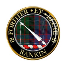 Rankin Scottish Clan Pin Badge