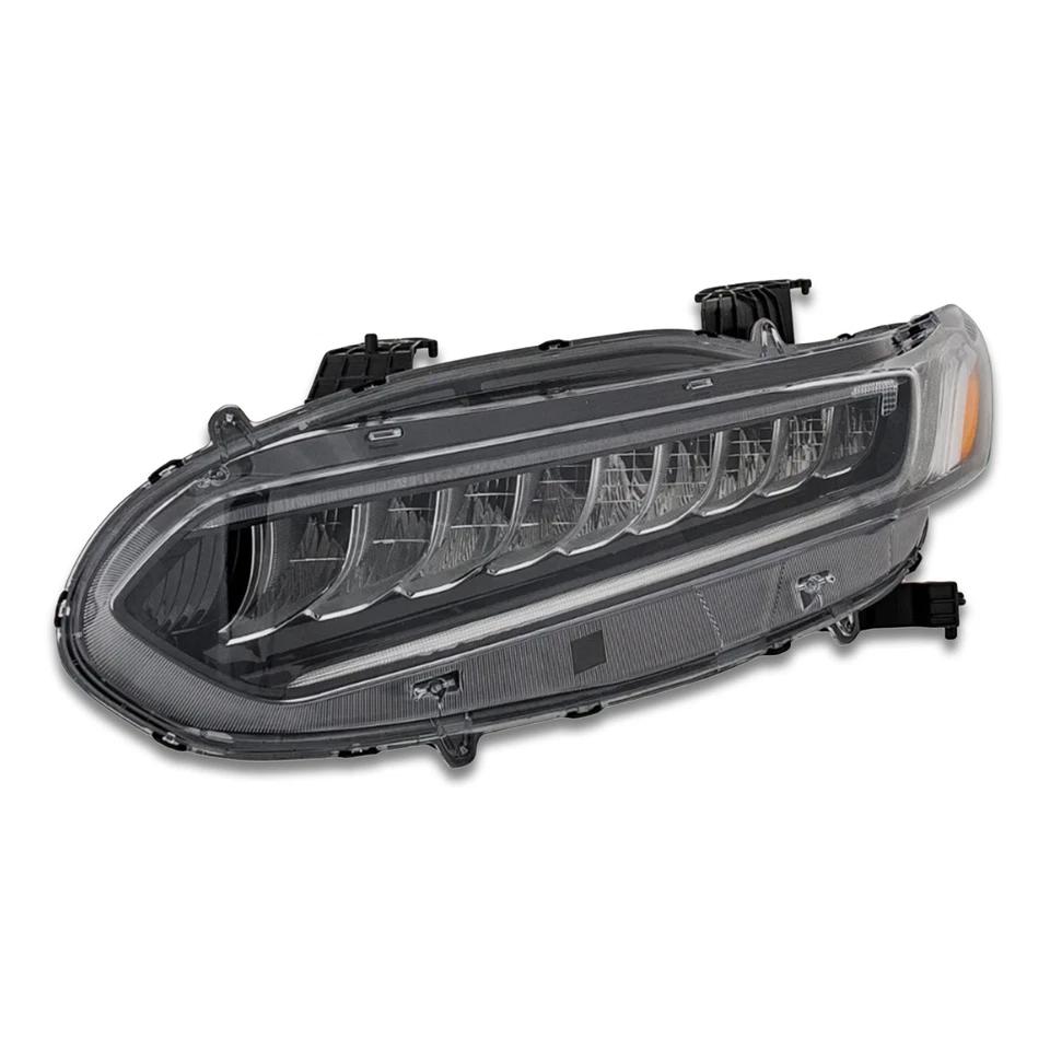 For 2021 2022 Honda Accord Full LED Headlight Chrome Assembly Left Driver Side - Image 2 of 4