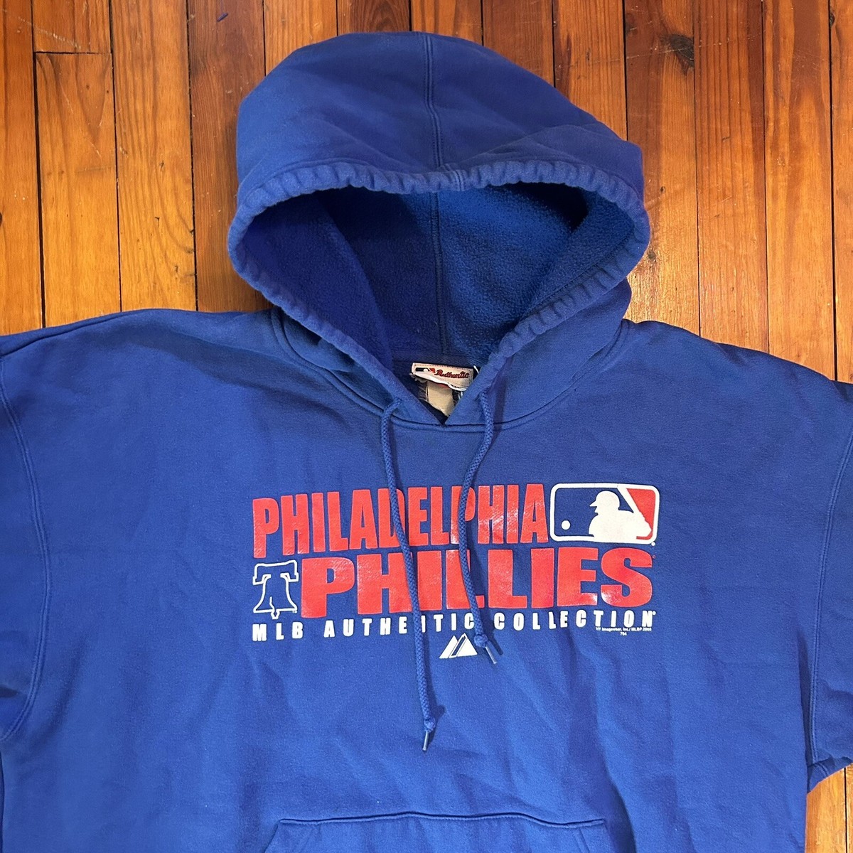 Vintage Philadelphia Phillies Hoodie Sweatshirt Size XL