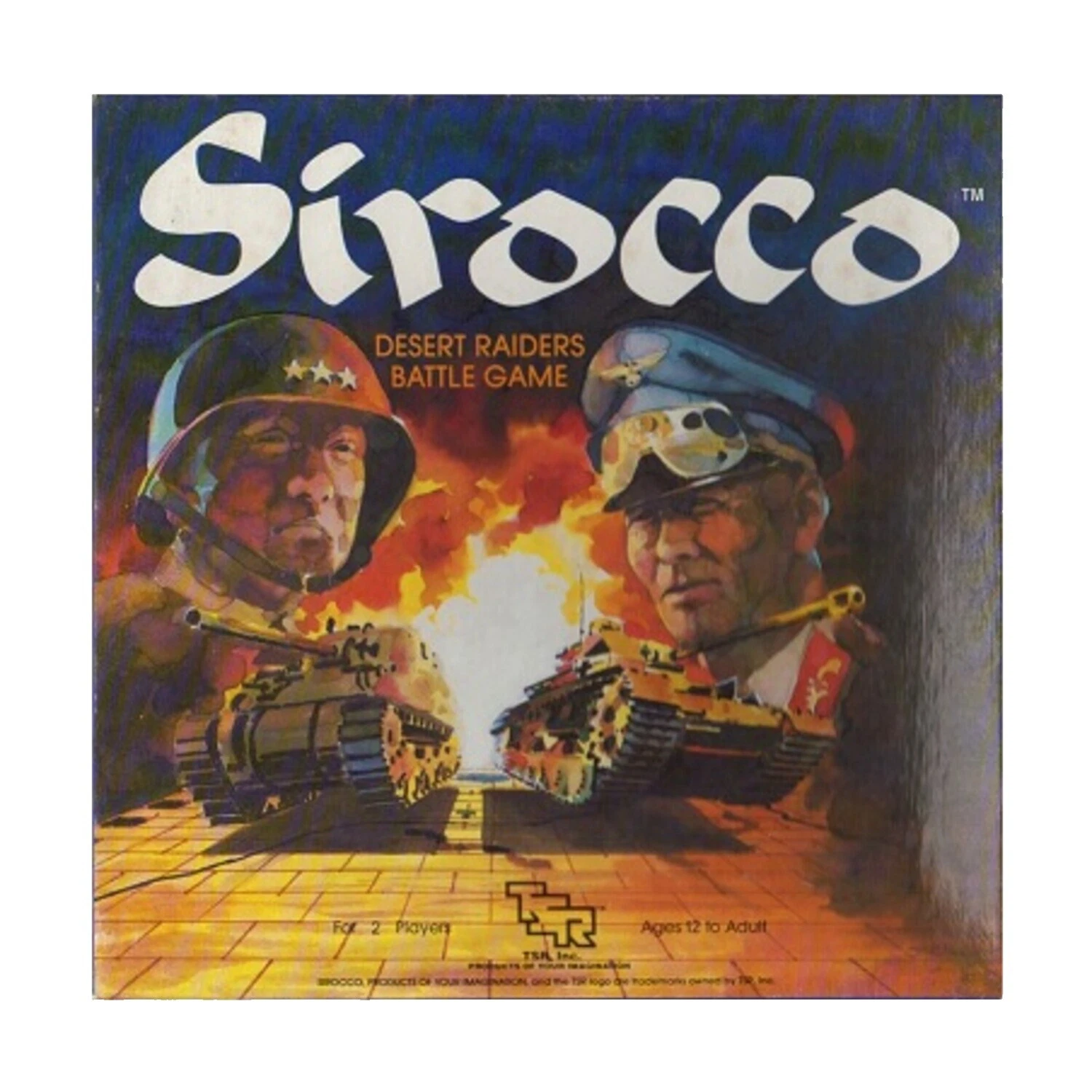 TSR 2 players War Contemporary Manufacture Board & Traditional Games