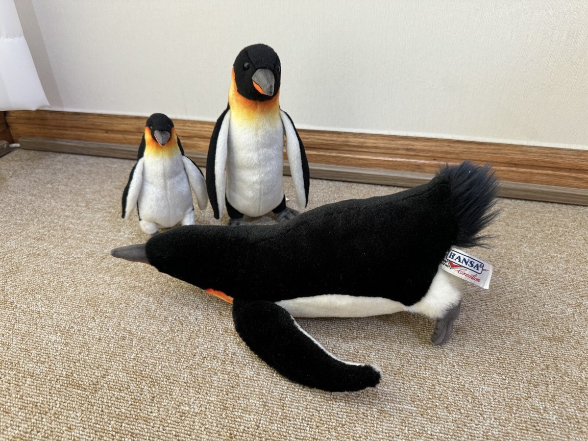 Hansa Emperor Penguins Plush 3 Types | eBay