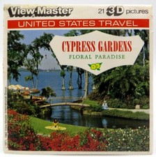 View Master A969, Cypress Gardens - Floral Paradise, FL, Version A, 3 Reel Set