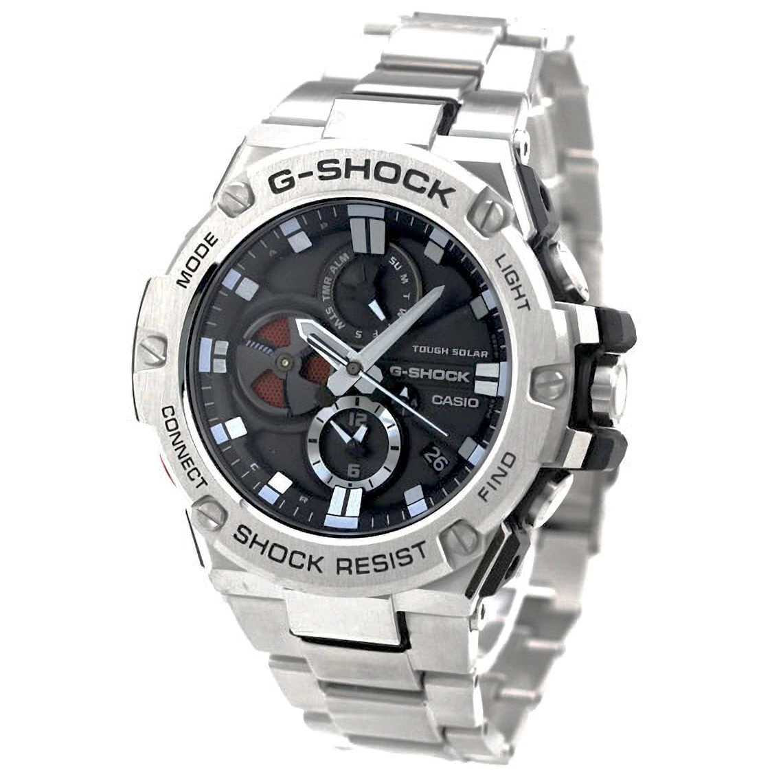 超歓迎】【超歓迎】G-SHOCK G-STEEL GST-B100D-1AJF 腕時計(アナログ