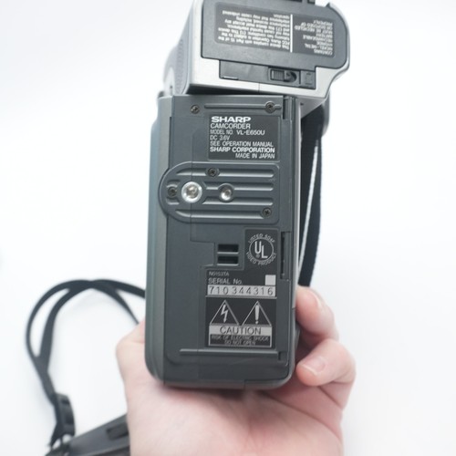 For Repair Sharp Viewcam VL-E650U 8mm VCR 32x Zoom Video Transfer Camera Only - Picture 3 of 4