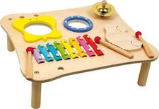 Musiktisch aus Holz Musik Instrument Motorik Xylophon Kinder Musikinstrument NEU