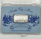 1983 Nevada City Mint Silver Bar With Original Certification #1578