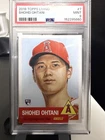 Shohei Ohtani 2018 Topps Living PSA 9 Los Angeles Angels