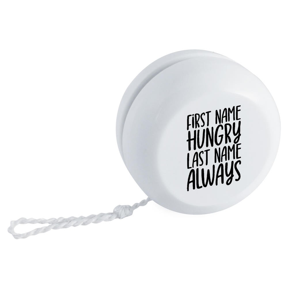 'First Name Hungry Last Name Always Funny' Retro Style Yo-Yo (YY00045458)