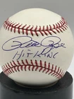 Pete Rose Hit King Inscription Signed Official Major League Baseball PSA