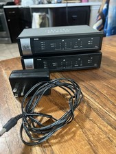 Lot Of 2 Cisco RV320 4-Port RJ-45 GE LAN VPN Routers With AC Adapter