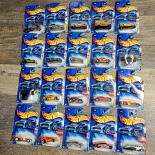 Vtg HOT WHEELS Lot 20 Cars - All 2003 dated - on cards All new unopened FUN