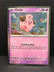 Cleffa 095 Scarlet & Violet Black Star Promo