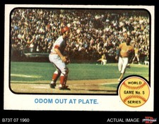 1973 Topps #207 Blue Moon Odom 7 - NM
