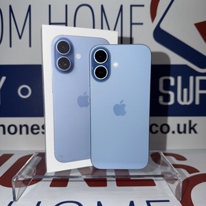 Apple iPhone 17, 256GB, entsperrt - Blau - Nebel 💙 100% Akku (12 Zyklen) 🇬🇧