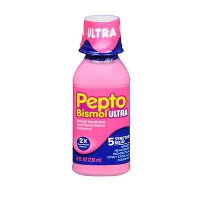 Ultra Bismuth Subsalicylate Liquid 8 Oz
