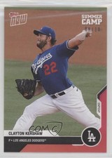2020 Topps Now Road to Opening Day Summer Camp Red 8/10 Clayton Kershaw 2f4