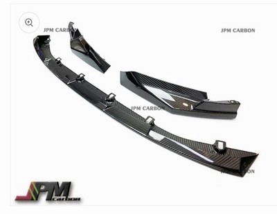 JPM Real Carbon Front Bumper Splitters Lip For BMW G80 M3 G82 G83 M4 21-25