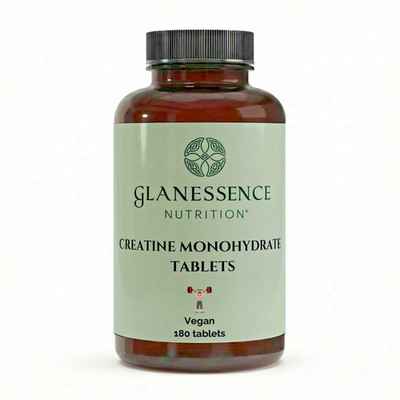 Creatine Monohydrate 180 Vegan Tablets Muscle Strength Performance