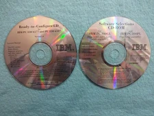 IBM Ready-to-Configure CD 330/6577 350/658 Software Selection CD PC 300GL 300PL