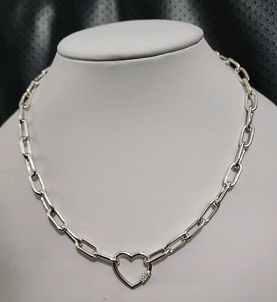 アクセサリー mia Mia Fiore Diadema Womens Sterling Silver Plated Bronze Chain Link