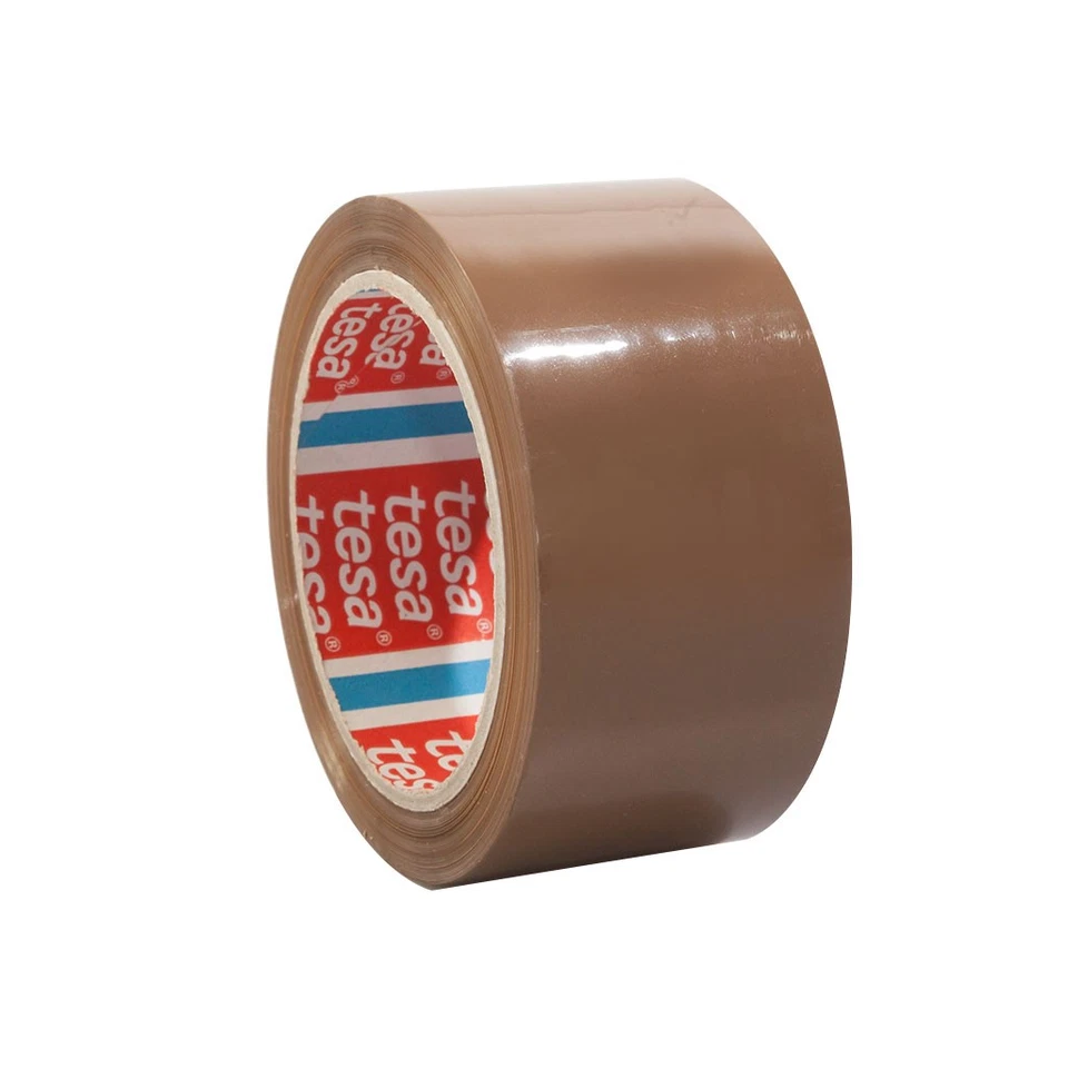 (0,04€/1m) Packband Paketband Klebeland tesapack 4024 - 50mm x 66m, braun